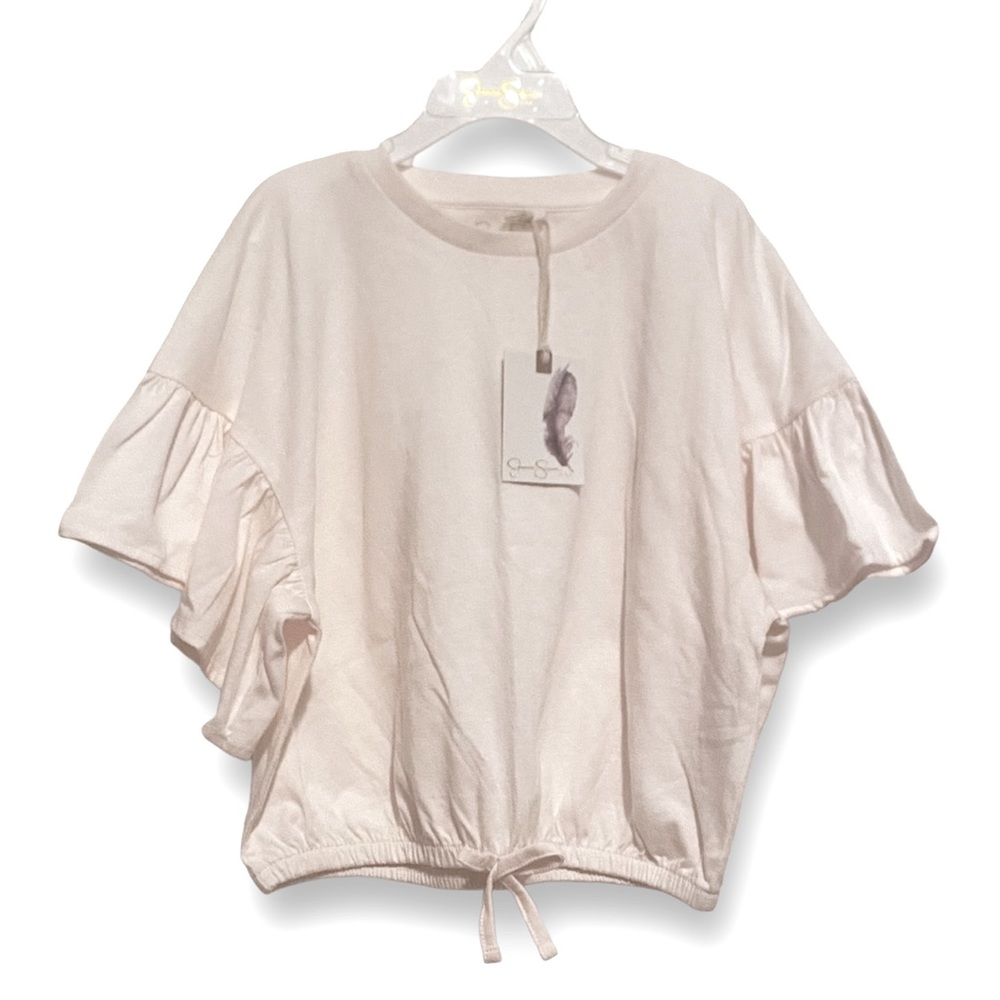 Ruffle sleeve top